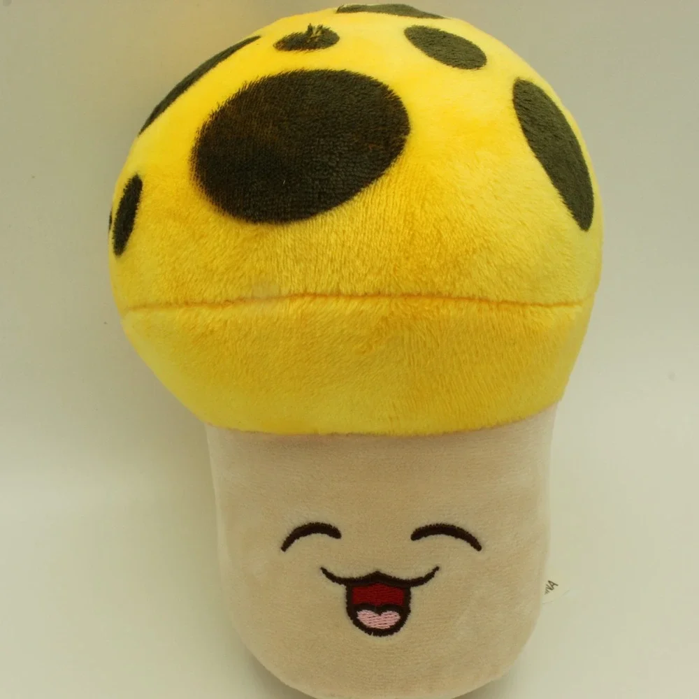 Plants vs Zombies‎ Linxin Sun-Shroom Yellow Plush PvZ Stuffed Toy with String